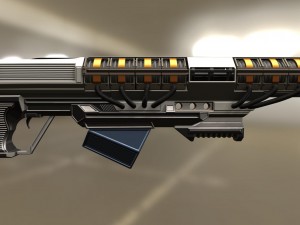 rail high poly version Modelo 3D