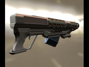 rail high poly version Modelo 3D