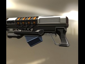 rail high poly version Modelo 3D
