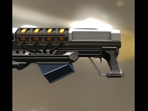 rail high poly version Modelo 3D