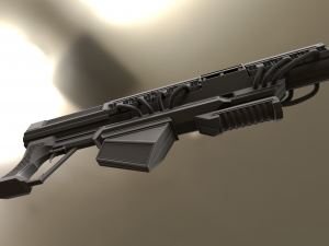 rail high poly version Modelo 3D