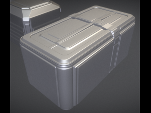 sci-fi props high poly version Model 3D