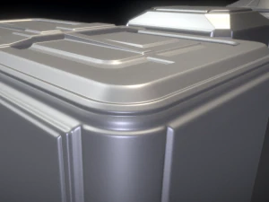 sci-fi props high poly version 3D Model