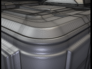 sci-fi props high poly version Model 3D