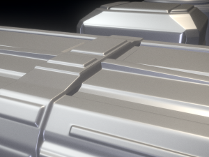 sci-fi props high poly version Model 3D