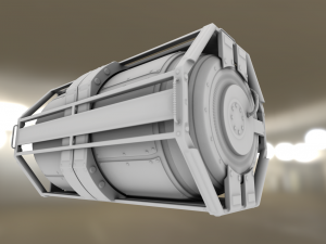 emergency backup generator high poly 3D 模型