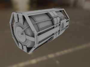 emergency backup generator high poly 3D 模型
