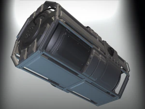 emergency backup generator high poly 3D Model