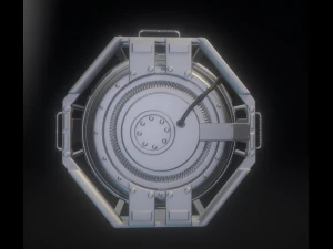 emergency backup generator high poly 3D Model