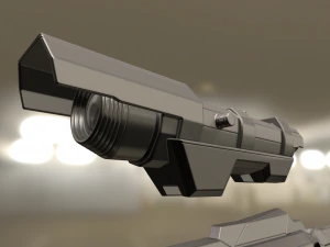sniper rifle ksr-29 high poly version 3D Model
