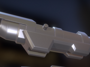 sniper rifle ksr-29 high poly version 3D-Modell