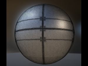 sphere bot high poly rigged and animated Modèle 3D