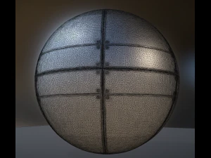 sphere bot high poly rigged and animated 3D Model