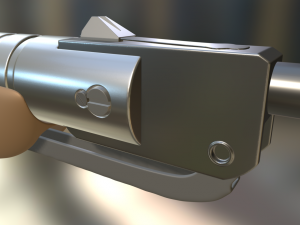 airhaenel model iii-56 knicker high poly Modelo 3D