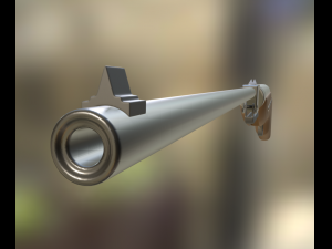 airhaenel model iii-56 knicker high poly Modelo 3D