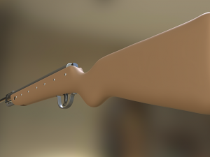 airhaenel model iii-56 knicker high poly Modelo 3D