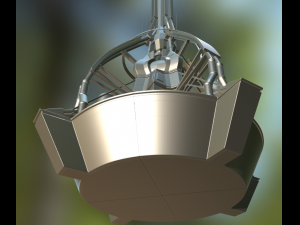 terraforming tower highpoly version 3D Model