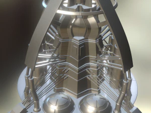 terraforming tower highpoly version 3D Model