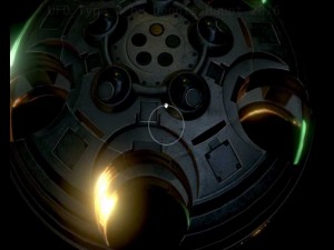 ufo type 2 animated and game ready 3D मॉडल