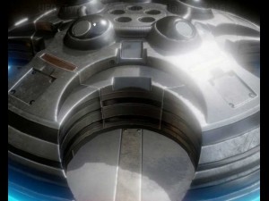 ufo type 4 animated and game ready 3D Model