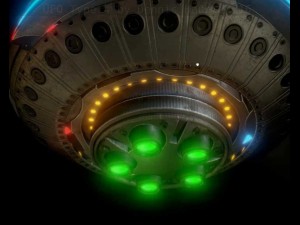 ufo type 4 animated and game ready 3D Model