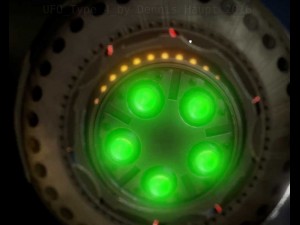 ufo type 4 animated and game ready 3D Model