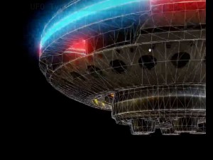ufo type 4 animated and game ready 3D Model