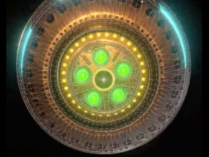 ufo type 5 animated and game ready Modelo 3D