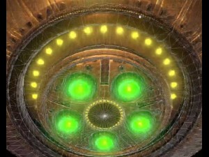 ufo type 5 animated and game ready Modelo 3D