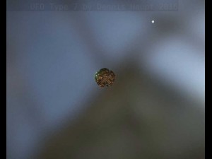 ufo type 7 animated and game ready 3D Model