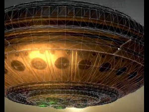 ufo type 8 animated and game ready 3D मॉडल