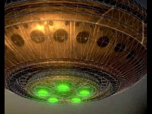 ufo type 8 animated and game ready 3D Model