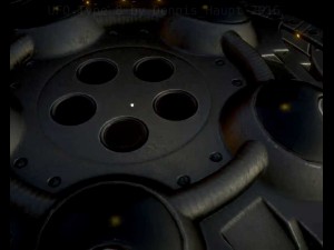 ufo type 8 animated and game ready 3D मॉडल