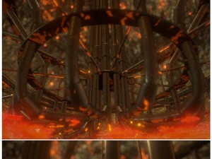 steam factory 3D Model