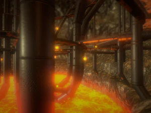 steam factory 3D Model