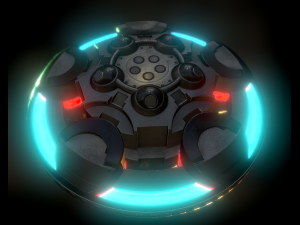ufo pack 3D-Modell