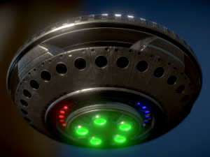 ufo pack 3D-Modell