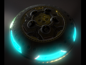 ufo pack 3D-Modell