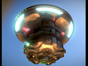 ufo pack 3D-Modell