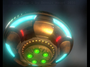 ufo pack 3D-Modell