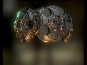 ufo pack 3D-Modell