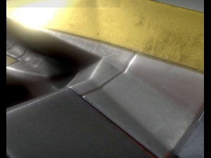 lowpoly star fighter 3D 모델