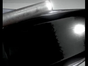 низькополюсний зірковий винищувач 3D Модель