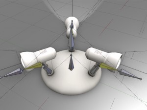 wall lamp rigged Modelo 3D