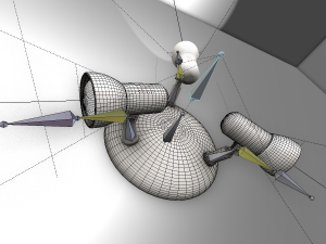 wall lamp rigged Modelo 3D