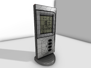 digital room thermometer Modelo 3D