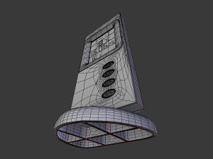 digital room thermometer Modelo 3D