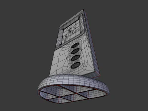 digital room thermometer 3D Model