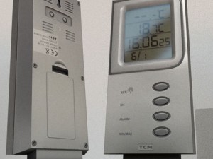 digital room thermometer Modelo 3D