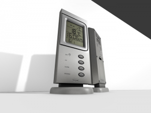 digital room thermometer Modelo 3D